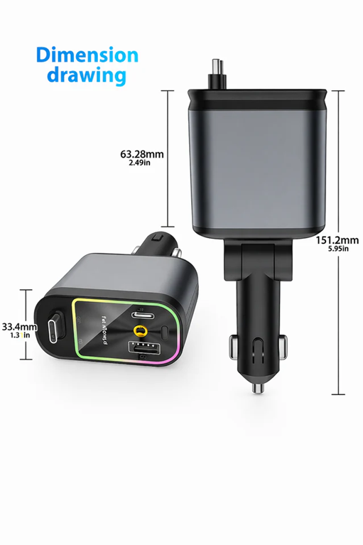 4 in 1 car charger