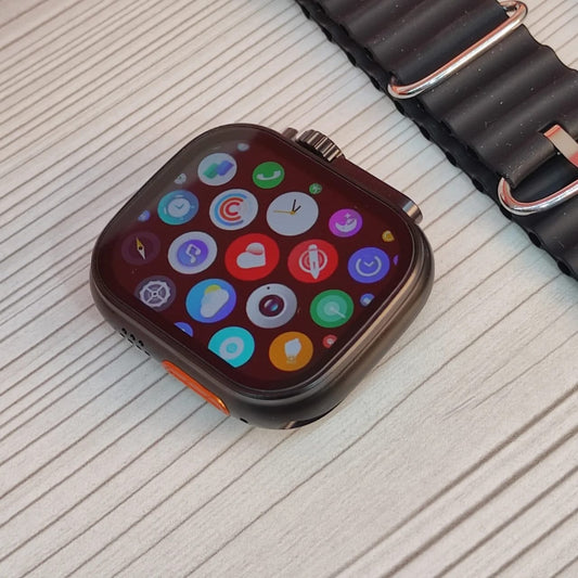 🔥BUY WATCH GET FREE AIRPODS🔥 Smartwatch Wisme KW-52 Ultra 2 With 7 Straps Specifications