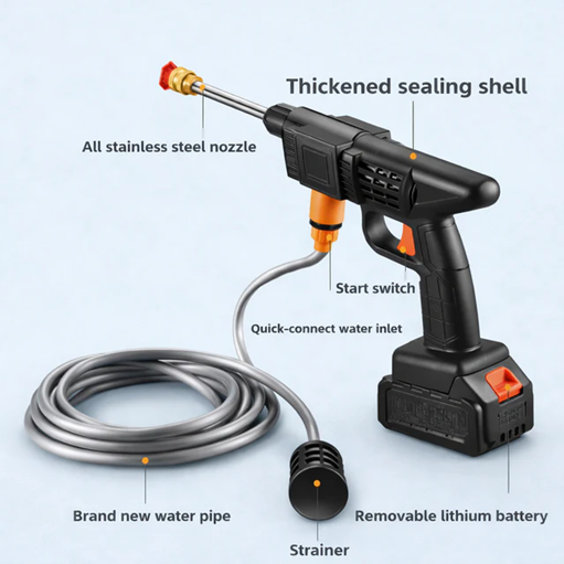 Portable Pressure Washer 48V 12000mAH BATTERY