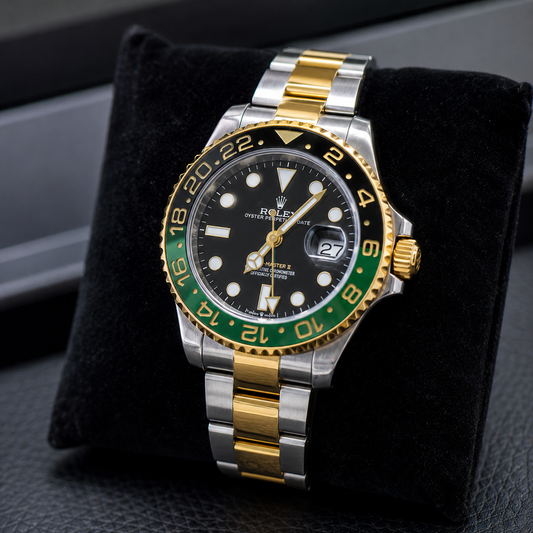 Rolex GMT-Master II Two-Tone Black & Green Luxury Watch