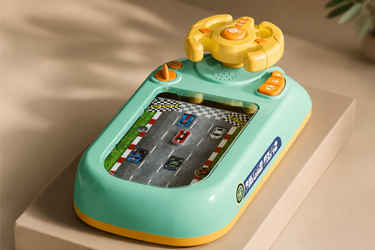 Car Adventure Track Set Interactive Toy with Mini Cars and Obstacles